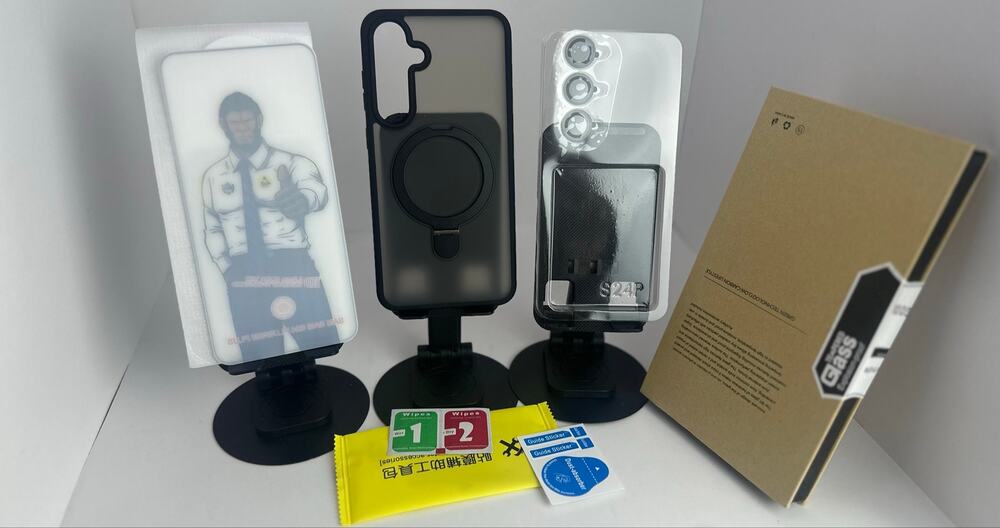Magnetic Case Screen Protector Wallet Kit for Samsung Galaxy S25/S25 Plus NWT